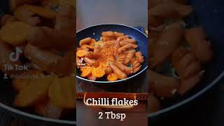 Deviled sausages😌 sausages සොසේජස්ඩෙවල් easyrecipe srilanka sausagesrecipesinhala [upl. by Chancey]