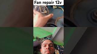 Radiator fan repair 12v 🪛🚛🔩 ll chhibramau automobile youtubeshorts shorts machine [upl. by Rusert]