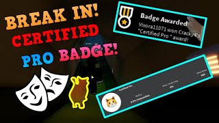 How to get ALL the badges in Break In amp Break In 2 Roblox [upl. by Ramberg]