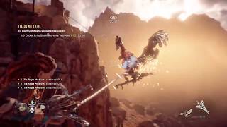 Horizon Zero Dawn  Tie Down Trial  Gold 102 Ultra Hard Greatrun Hunting Grounds [upl. by Nyleaj91]