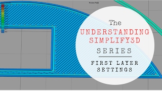 Understanding Simplify3D First Layer Settings [upl. by Ineslta]