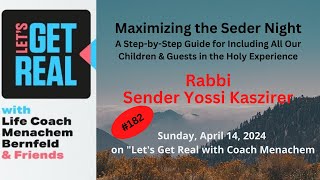 Maximizing the Seder Night Rabbi SY Kaszirer 182 [upl. by Yetak649]