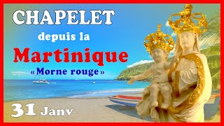 CHAPELET 🙏 Mercredi 31 Janvier  Mystères Glorieux Martinique [upl. by Narcis]