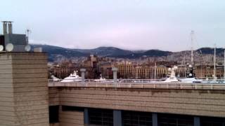 Nevada en Barcelona 4 Febrero 2015 Tibidabo [upl. by Acenes106]