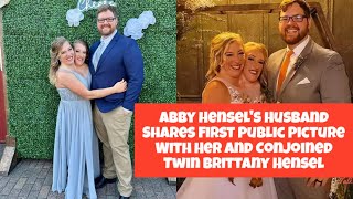 Abby Hensels Husband Shares First Public Picture With Her and Conjoined Twin Brittany Hensel [upl. by Berry647]