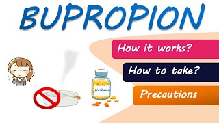 Bupropion HCl Wellbutrin Zyban as antidepressant  Uses amp side effects [upl. by Crist]