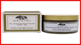 Origins Plantscription SPF 25 Power AntiAging Cream Clear 17 Ounce [upl. by Nerhtak]