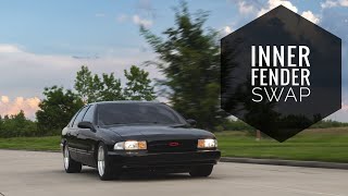 9496 Impala SS Inner Fender Swap [upl. by Cummine]