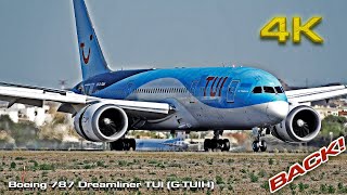 Boeing 787 Dreamliner TUI G TUIH Heavies Back to ALC [upl. by Attenreb132]