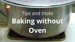 How To Bake Without Oven  Tips and tricks [upl. by Rahs]