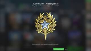 CSGO Hizmet Madalyası Nasıl Alınır [upl. by Skardol]