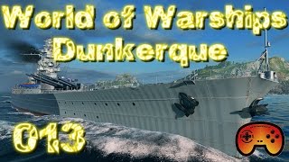 Die Dunkerque  World of Warships  Premium Schlachtschiff  Review  World of Warships Gameplay [upl. by Pogue]