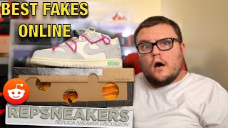 Unboxing The BEST Fake Sneakers Ive Ever Seen [upl. by Ettennyl]