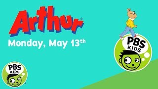 ARTHUR  Catch All New Arthur Episodes on May 13th  PBS KIDS [upl. by Ennaecarg]