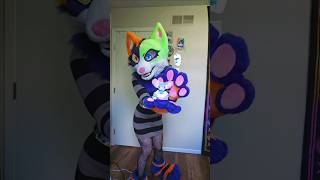 Purugly 💜 furry fursuit fur furries cosplay costume fursona fursuiters fursuiting furs [upl. by Otilrac]