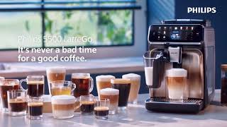 Discover all the coffees and the fastest to clean milk system in the new Philips LatteGo [upl. by Vinson]