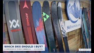 2019 Mens 100 mm AllMountain Ski Comparison [upl. by Okun]