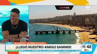 Sammis Reyes volvió a Chile y asegurando estar soltero  Tu Día  Canal 13 [upl. by Hcardahs]