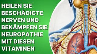 🟢VITAMINE die GESCHÄDIGTE NERVEN HEILEN  Schmerzen und Kribbeln in FÜSSEN und HÄNDEN [upl. by Anoit279]