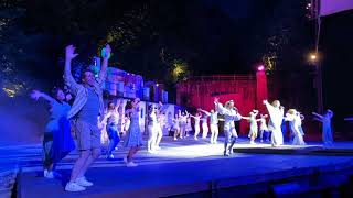 Freilichtspiele Tecklenburg  Mamma Mia Premiere  Schlussapplaus  Zugabe  quotDancing Queenquot [upl. by Anatole]