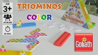 Triominos Color  Démo en français HD FR [upl. by Hansen158]