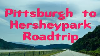 Road Trip from Pittsburgh to Hersheypark in 2024 [upl. by Mattah953]