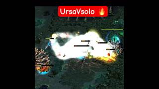 Ursa v Solo Ultra kill 🔥🔥 shorts Dota dota1 WoDoTa ursa [upl. by Haissi]