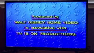 Closing To Disney’s Sing Along Songs Circle Of Life 1994 VHS [upl. by Heddi]