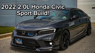 2022 11th Gen 20L Honda Civic Build [upl. by Merralee]