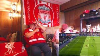 ALISSON BECKERS GOAL MISTAKE  LFC FAN REACTION [upl. by Alcott667]