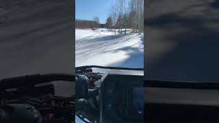 Polaris sportsman 570 21 snow and 27” stag tires [upl. by Thagard]