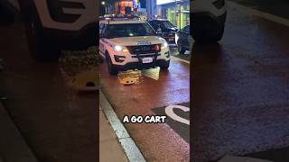 Man Pranks NYPD While Dressed up Like Mario 😂 shorts [upl. by Zehc]