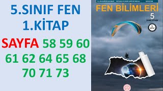 5 SINIF FEN BİLİMLERİ DERS KİTABI MEB YAYINLARI 2 ÜNİTE SAYFA 58 59 60 61 62 64 65 68 70 71 73 [upl. by Karlow678]