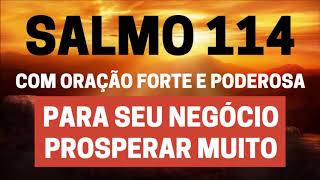 SALMO 114  Para seu Negócio Prosperar Muitocom Oração Forte e Poderosa [upl. by Hunger314]