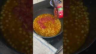 Chickpea curry🇮🇳 recipe food рецепты индия еда foodblogger [upl. by Niad204]