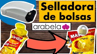 ARABELA  Sellador de bolsas de plástico  ¿Nos funcionó [upl. by Sunderland]