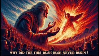 WHY DID THIS BUSH NEVER BURN  How the burning bush transformed Moses into a leader [upl. by Auhel]