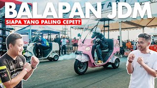 BALAPAN HONDA JDM LAWAN JURAGAN MOGE SPORT One3MotoshopIndonesia [upl. by Seroled]