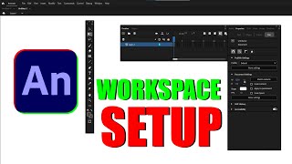 Adobe Animate Interface Overview  Customizing Your Workspace [upl. by Grant]