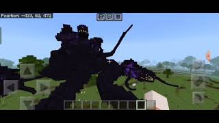 Wither Storm Addon  Dead Body New Test  V1023  MCPE  Bedrock Edition [upl. by Anatak859]