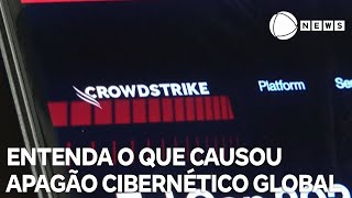 Entenda o que causou apagão cibernético global [upl. by Salter]