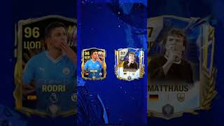 Rodri🇪🇸 VS Matthaus🇩🇪 football shorts fifa fcmobile [upl. by Saxet279]