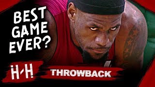 LeBron James GREATEST Game EVER Full Game 6 Highlights vs Celtics 2012 Playoffs  45 Pts 15 Reb [upl. by Atla287]