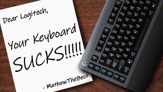 Logitech Keyboards have a DOUBLE CLICKING Problem [upl. by Venu]