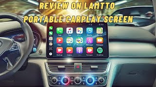 Upgrade to Wireless CarPlay with the LAMTTO Car Screen and Dual Cameras [upl. by Netsrek]