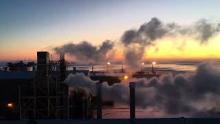 Work and Fire Prudhoe Bay Alaska [upl. by Martinsen]