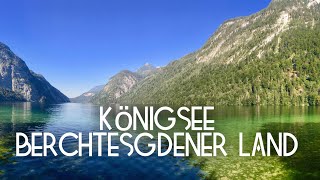 Königsee lake  Beautiful Places in Germany [upl. by Mosley780]