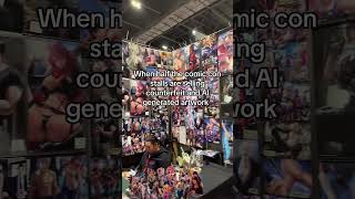 AI ART IS TAKING OVER COMIC CON [upl. by Dhaf666]