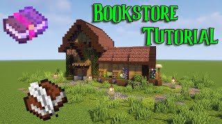 📚 Bookstore Tutorial 📚 Minecraft Builds [upl. by Atteniuq471]