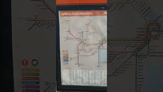 Sydney Trains Network Map from Early 2017 sydneytrains trains [upl. by Callie]